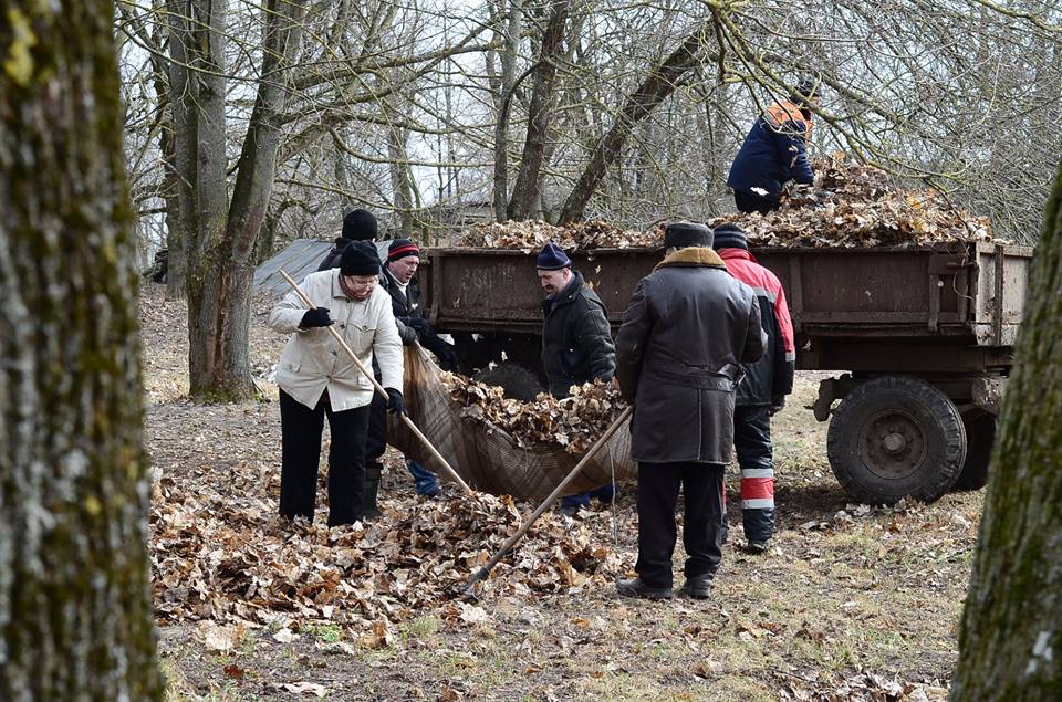 Субботник в парке картинки