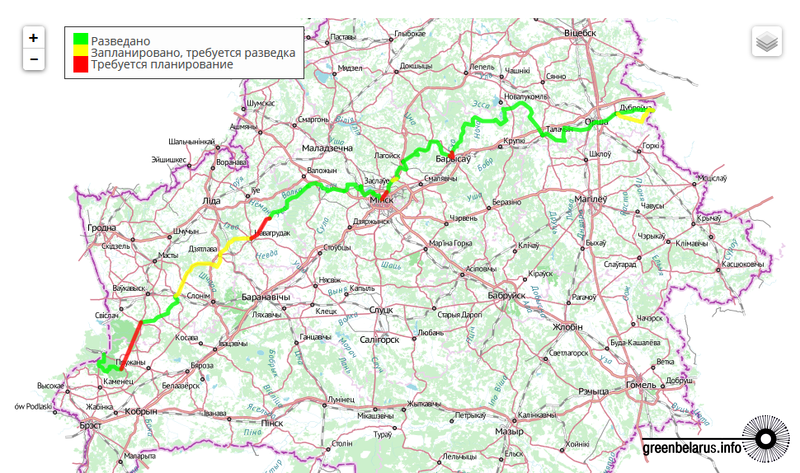 Карта белоруссии маршрут. Маршруты EUROVELO. EUROVELO 2. Минская велодорожка карта. Туристический маршрут по Белоруссии.