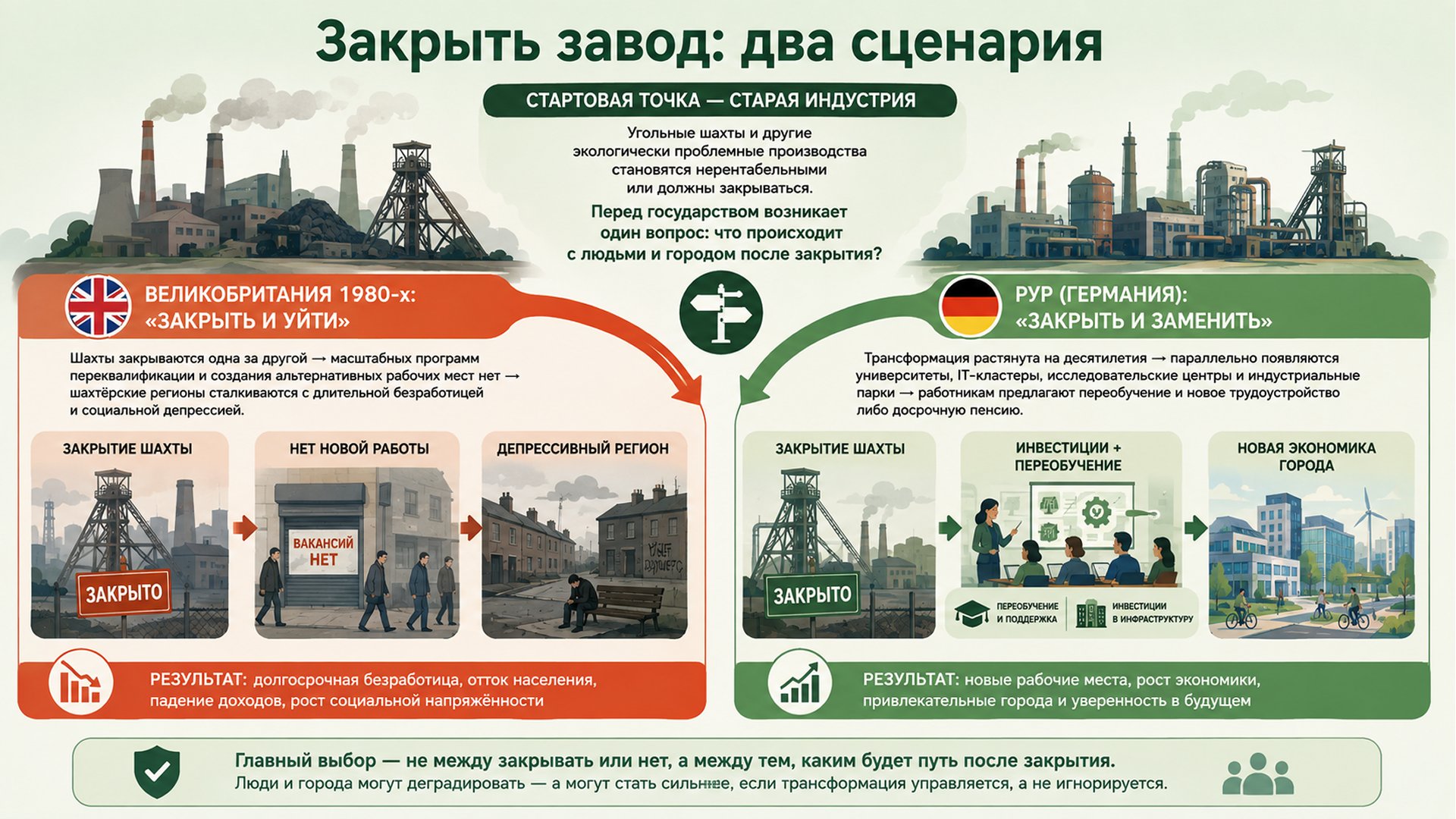 ÐÐ²Ð° ÑÑÐµÐ½Ð°ÑÐ¸Ñ Ð¿Ð¾ÑÑÐ¸Ð½Ð´ÑÑÑÑÐ¸Ð°Ð»ÑÐ½Ð¾Ð¹ ÑÑÐ°Ð½ÑÑÐ¾ÑÐ¼Ð°ÑÐ¸Ð¸. ÐÐ½ÑÐ¾Ð³ÑÐ°ÑÐ¸ÐºÐ° ÐÐµÐ»ÑÐ½Ð¾Ð³Ð¾ Ð¿Ð¾ÑÑÐ°Ð»Ð°