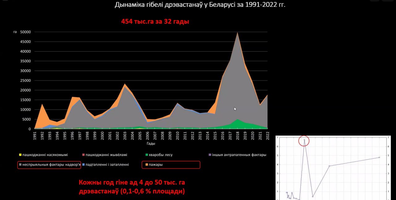 ÐÐ¸Ð±ÐµÐ»Ñ Ð»ÐµÑÐ¾Ð² Ð² ÐÐµÐ»Ð°ÑÑÑÐ¸ Ð·Ð° 1991 -2022 Ð³Ð¾Ð´Ñ. ÐÐ· Ð¿ÑÐµÐ·ÐµÐ½ÑÐ°ÑÐ¸Ð¸ Ðº.Ð±.Ð½. ÐÐ°ÐºÑÐ¸Ð¼Ð° ÐÑÐ¼Ð¾ÑÐ¸Ð½Ð°.