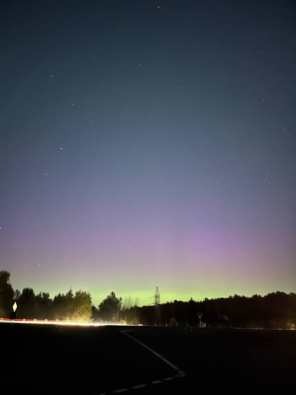 Ð¡ÐµÐ²ÐµÑÐ½Ð¾Ðµ ÑÐ¸ÑÐ½Ð¸Ðµ Ð½Ð°Ð´ ÐÐ¾Ð²Ð¾Ð¿Ð¾Ð»Ð¾ÑÐºÐ¾Ð¼ Ð² Ð½Ð¾ÑÑ Ð½Ð° 3 Ð¾ÐºÑÑÐ±ÑÑ 2025 Ð³Ð¾Ð´Ð°