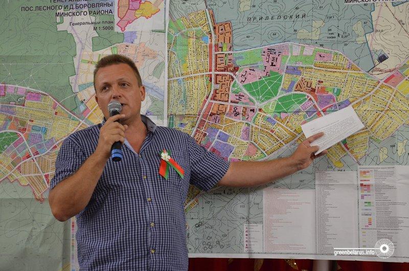 Вадзім Трэфілоўскі, жыхар пасёлка Вопытны