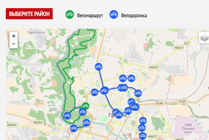 Карта велодорожек екатеринбурга
